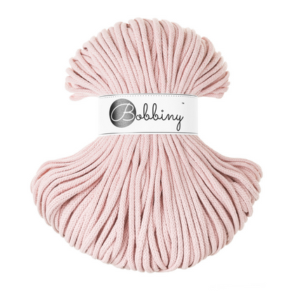 Bobbiny Flechtkordel Pastel Pink Ø 5 mm