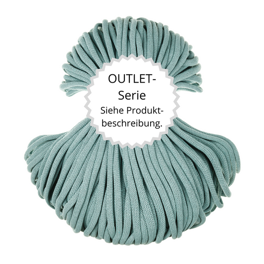 OUTLET Flechtkordel Duck Egg Blue Ø 9 mm