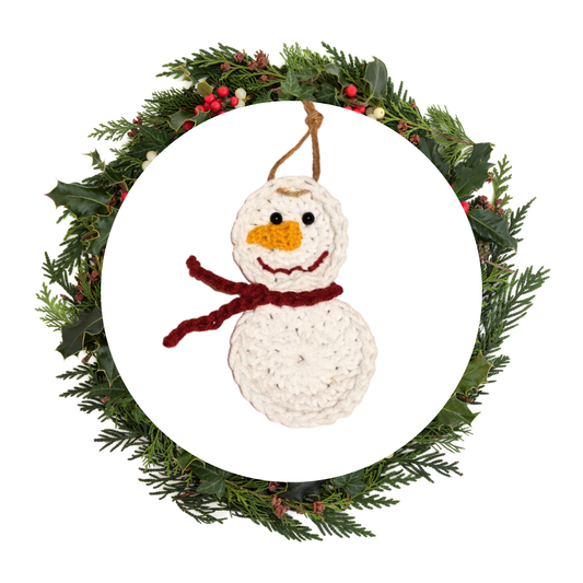 Häkelanleitung Schneemann – Niedliche Weihnachtsfigur DIY