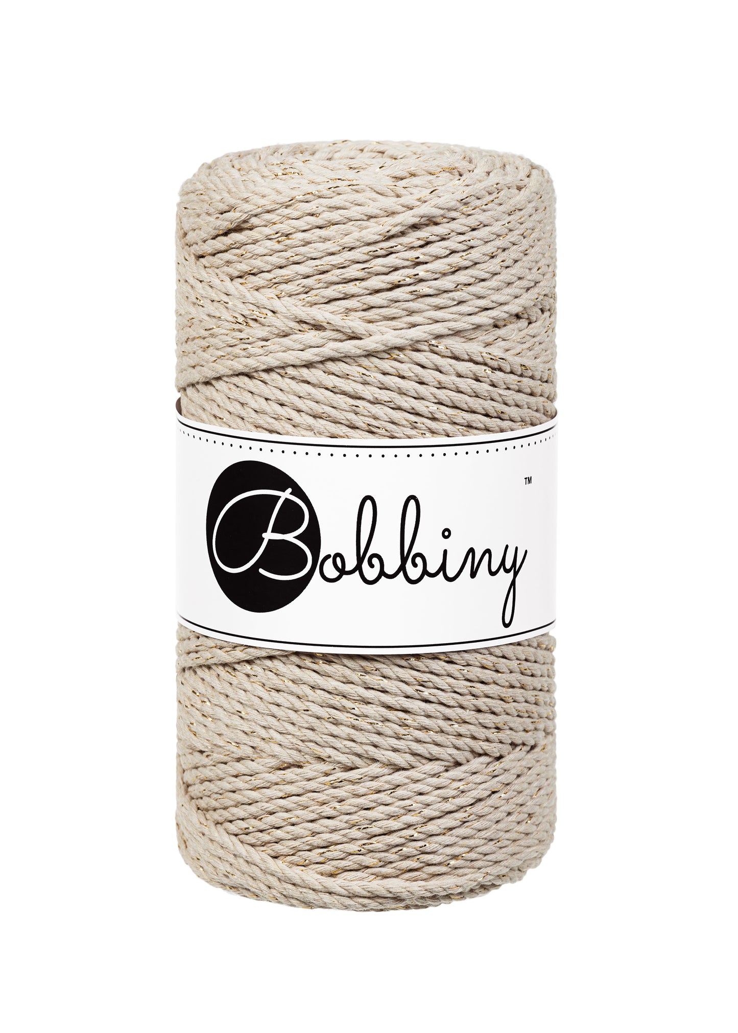 Bobbiny 3PLY Makramee-Kordeln Ø 3 mm 100m