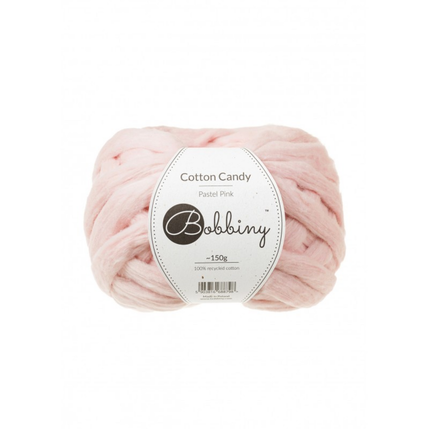 Bobbiny Cotton Candy Pastel Pink